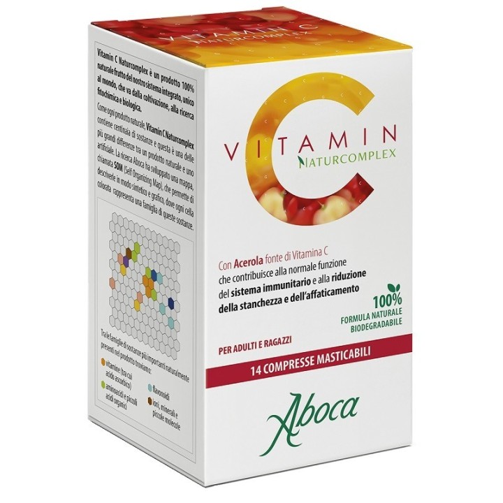 Aboca Vitamin C Naturcomplex 14 compresse masticabili