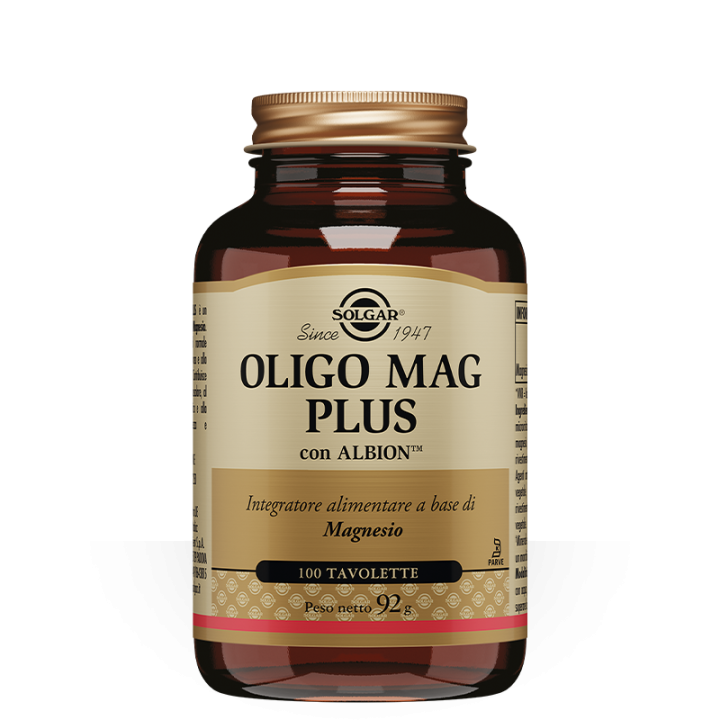 Solgar Oligo Mag Plus 100 tavolette