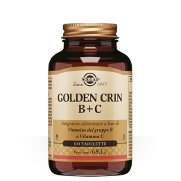 Solgar Golden Crin B+C 100 tavolette