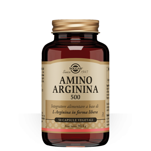Solgar Amino Arginina 500 50 capsule