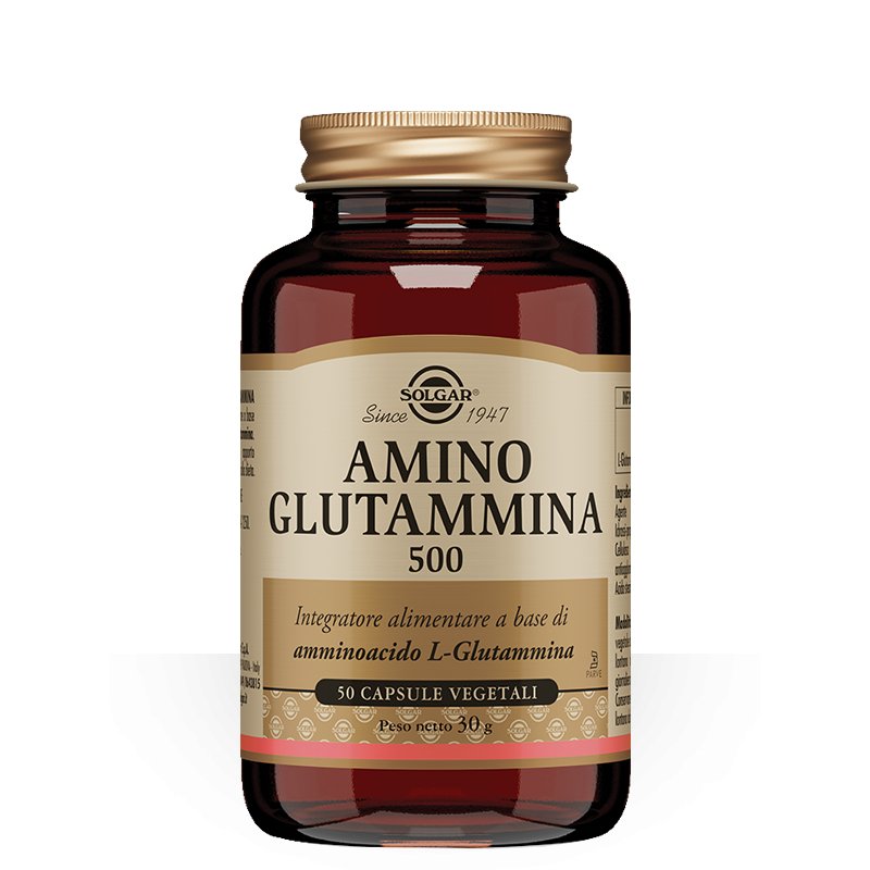 Solgar Amino Glutammina 500 50 capsule vegetali