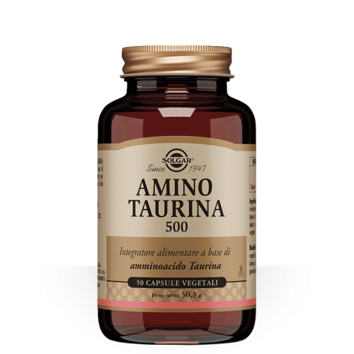 Solgar Amino Taurina 500 50 capsule vegetali