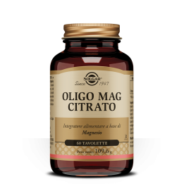 Solgar Oligo Mag Citrato 60 tavolette