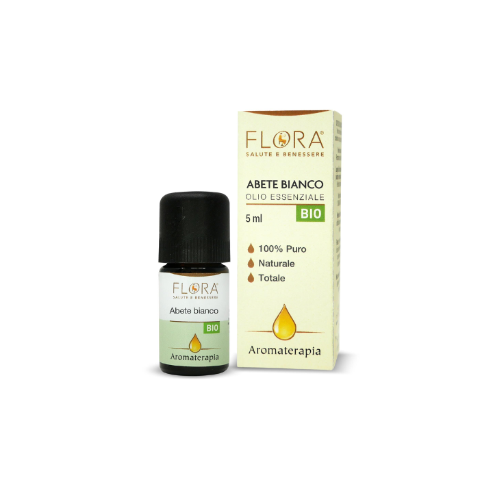 Flora Abete Bianco Olio Essenziale Puro 100% Bio 5ml