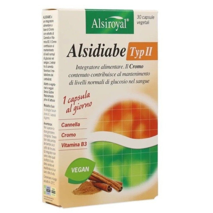 Alsiroyal Alsidiabe 30 capsule vegetali