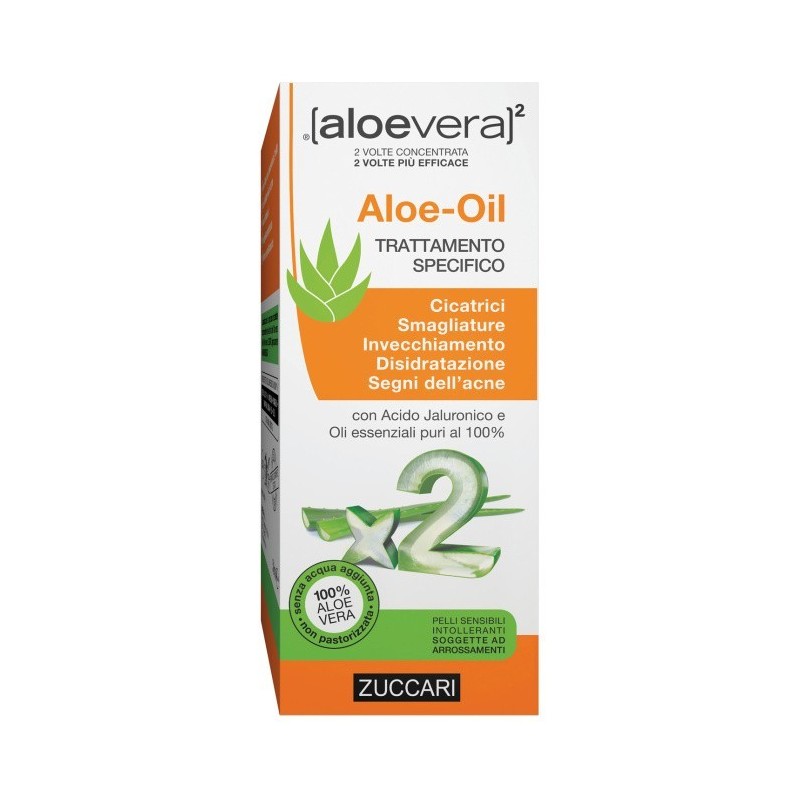 Zuccari Aloevera2 Aloe Oil Trattamento Specifico  50 ml