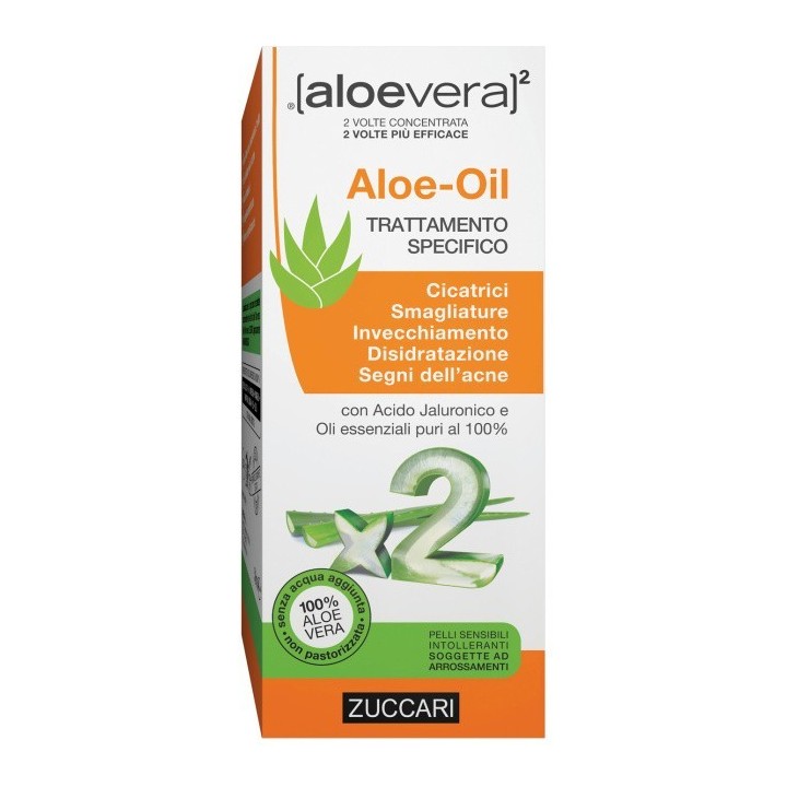 Zuccari Aloevera2 Aloe Oil Trattamento Specifico  50 ml