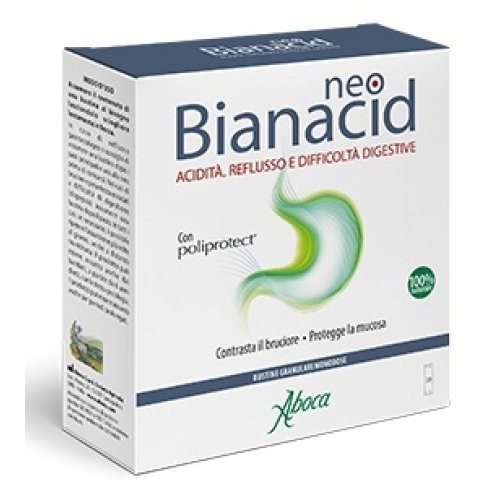 Aboca Neo Bianacid Acidità Reflusso 20 Buste Monodose