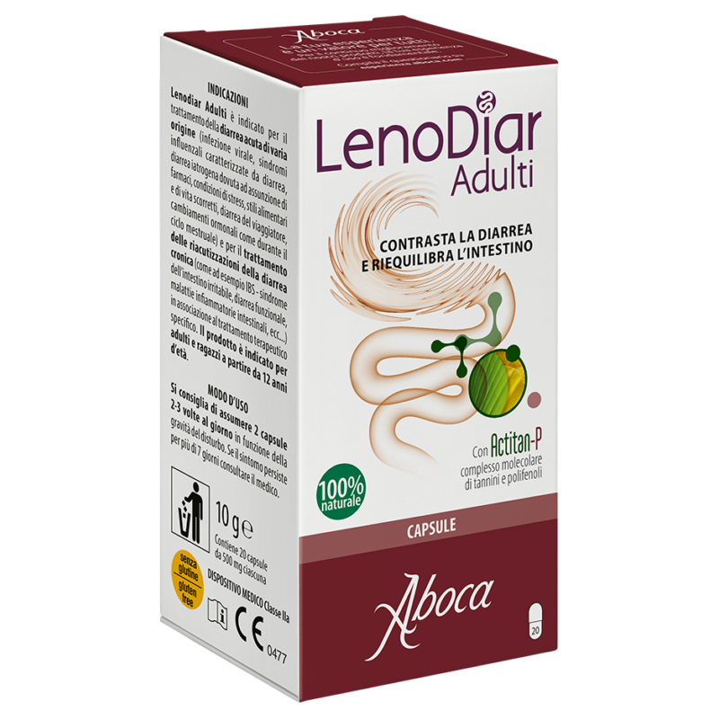Aboca LenoDiar Adulti 20 capsule