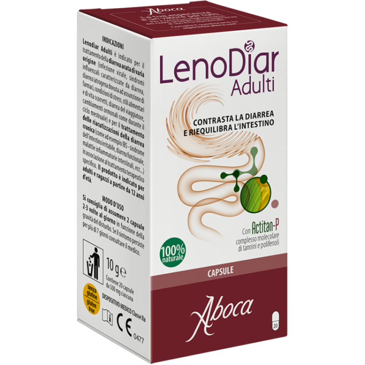 Aboca LenoDiar Adulti 20 capsule