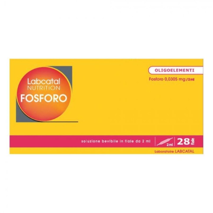 Labcatal Oligosol Fosforo 28 Fiale Bevibili