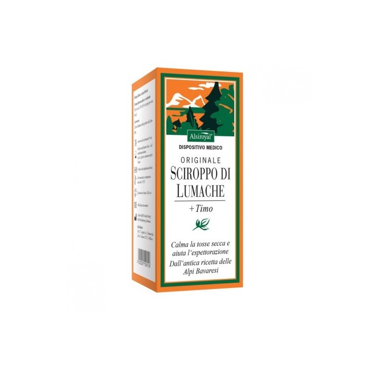 Alsiroyal Sciroppo Di Lumache Originale 150ml