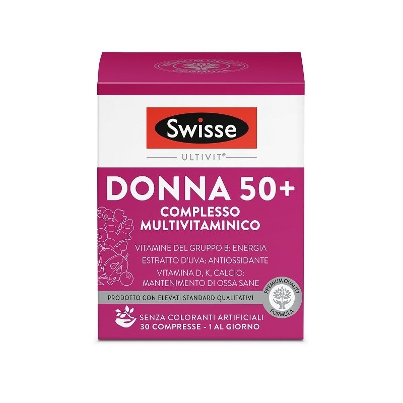 Swisse Donna 50 + Complesso Multivitaminico 30 compresse