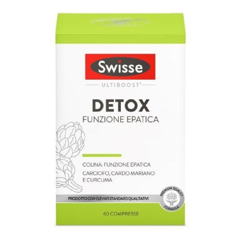 Swisse Detox Funzione Epatica 60 compresse