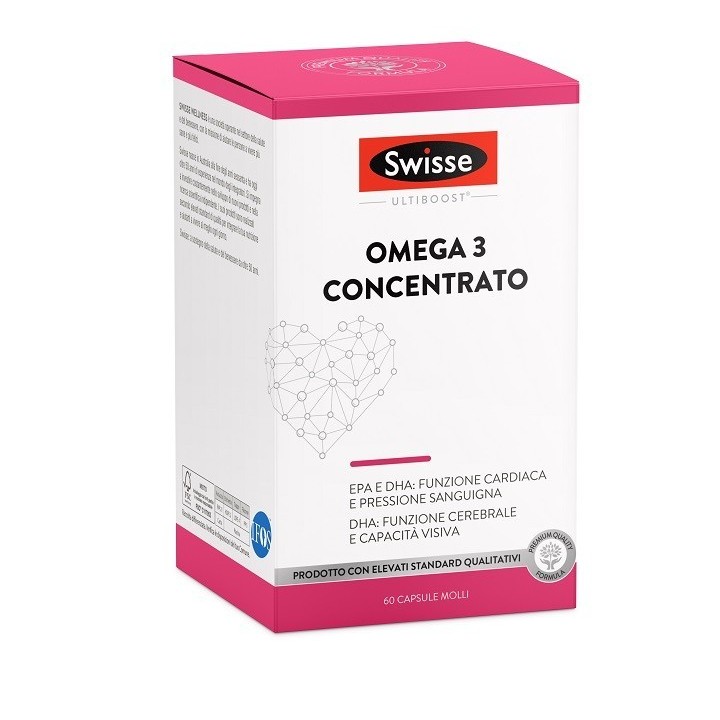 Swisse Omega 3 Concentrato 60 capsule
