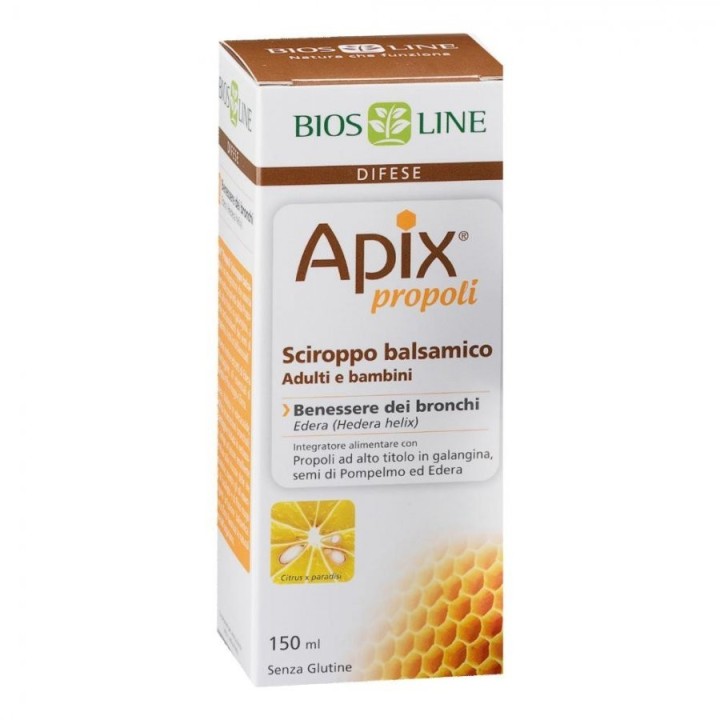Bios Line Apix Propoli Sciroppo Balsamico Adulti e Bambini 150 ml