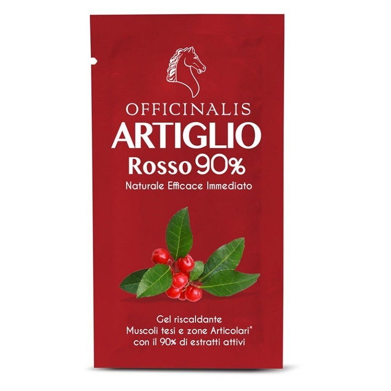 Officinalis Artiglio Rosso 90% Gel Riscaldante 25 bustine da 10 ml