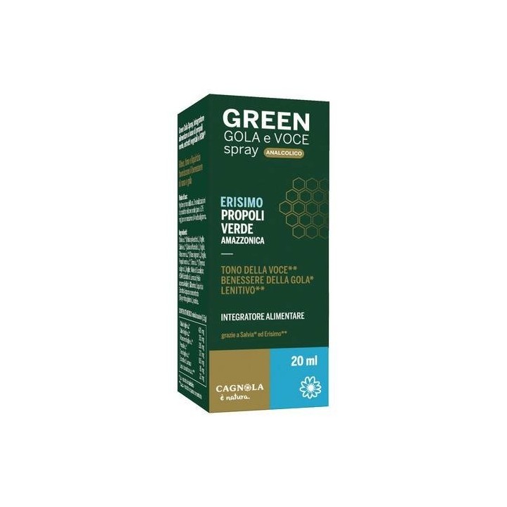 Dott. Cagnola Green Gola&Voce Senza Alcol Spray 20ml
