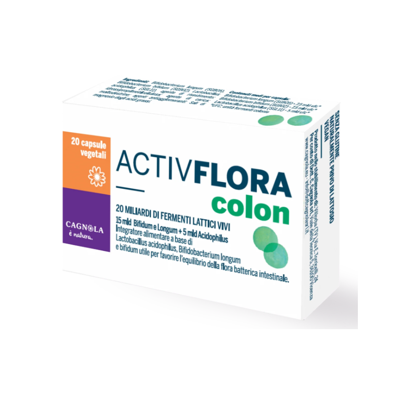 Dott. Cagnola Activflora Colon 20 capsule vegetali