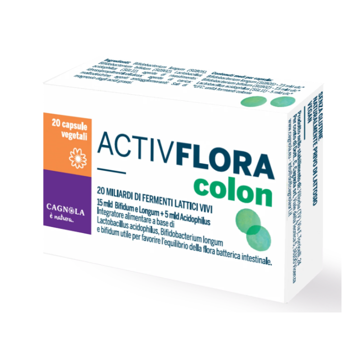 Dott. Cagnola Activflora Colon 20 capsule vegetali