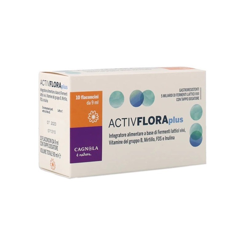 Dott. Cagnola Activ Flora Plus 10 flaconcini