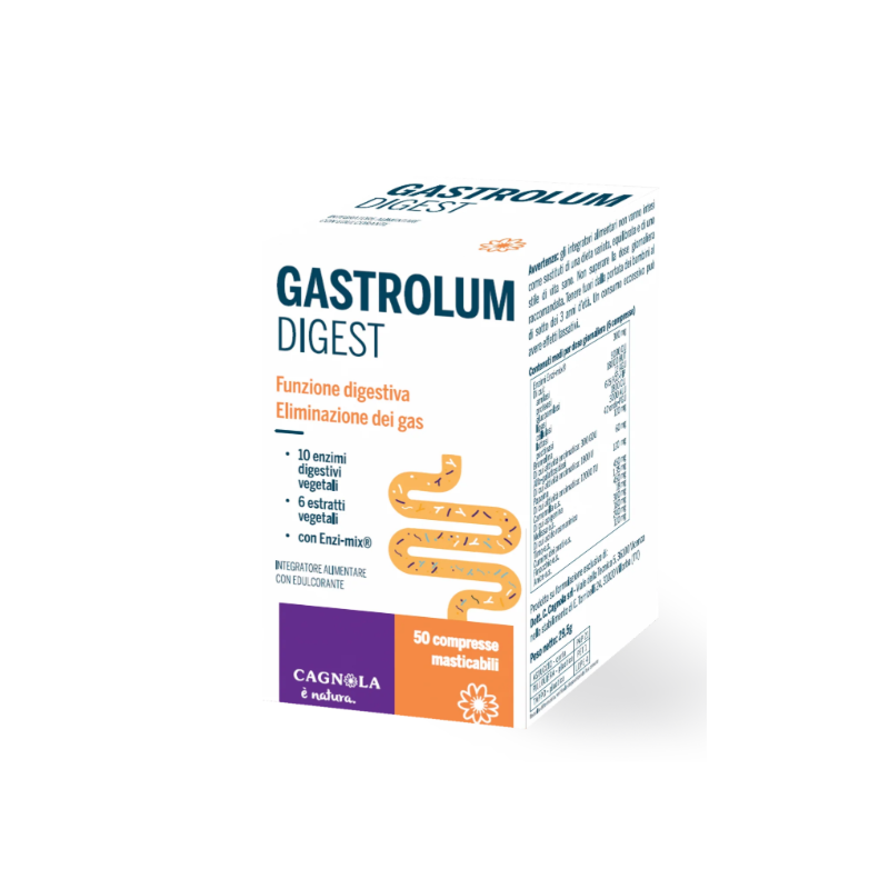 Dott Cagnola Gastrolum Digest 50 compresse masticabili