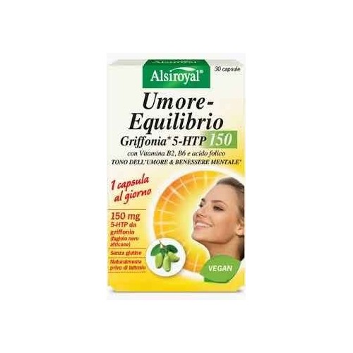 Alsiroyal Umore-Equilibrio Griffonia 5-HTP 150 30 capsule