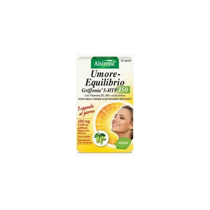 Alsiroyal Umore-Equilibrio Griffonia 5-HTP 150 30 capsule