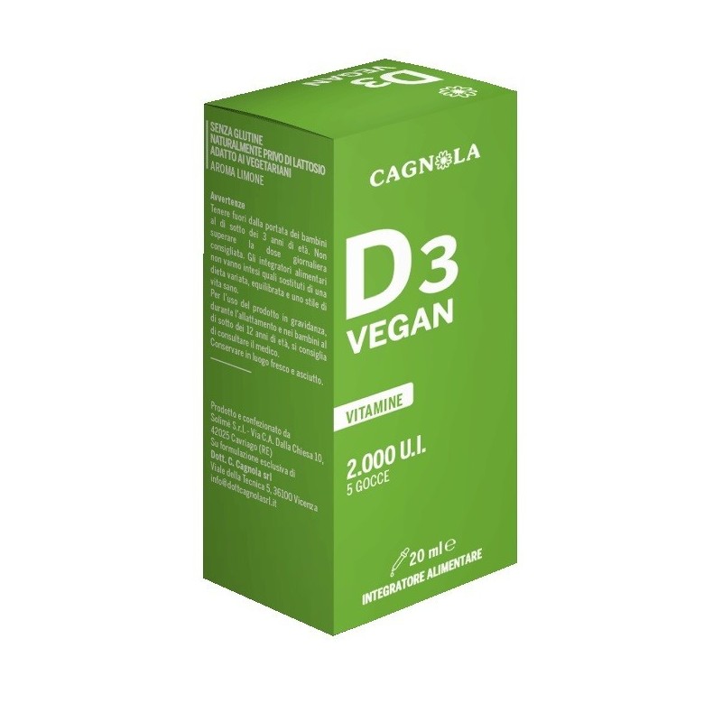 Dott Cagnola D3 Vegan 2000UI 20 ml
