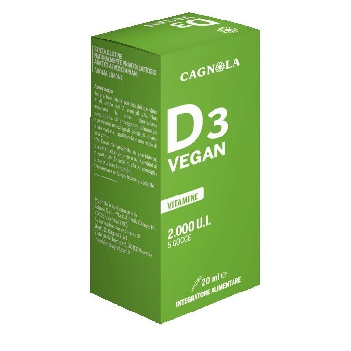 Dott Cagnola D3 Vegan 2000UI 20 ml