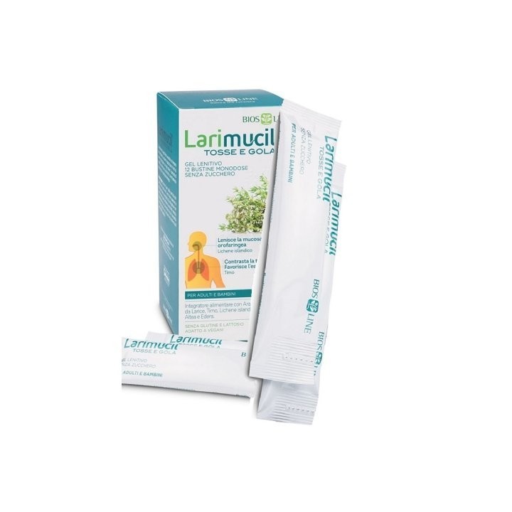 Bios Line Larimucil Tosse Sciroppo Adulti 12 Bustine