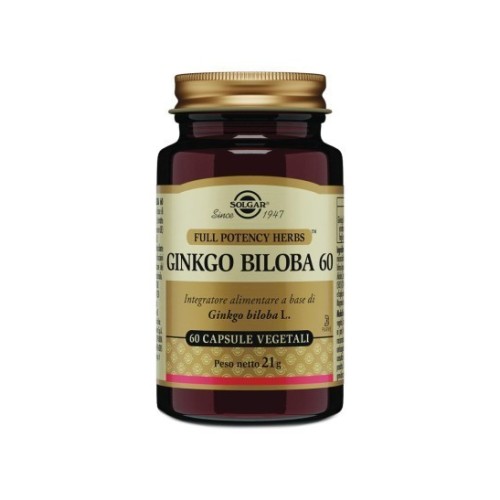 Solgar Ginkgo Biloba 60 capsule vegetali