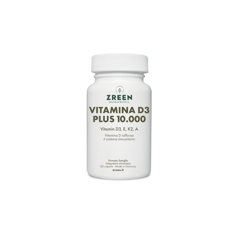 Zreen (Natugena) Vitamina D3 Plus 10.000 120 capsule