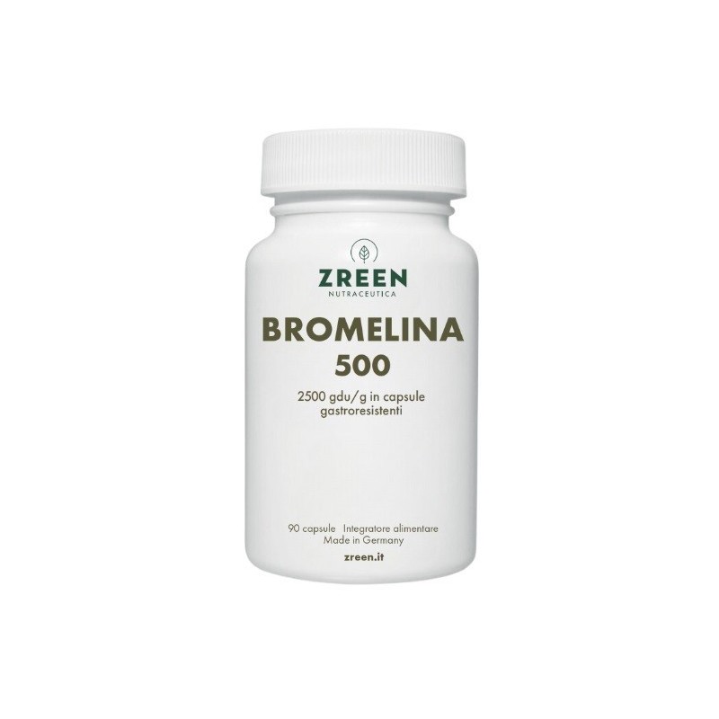 Zreen Bromelina 500 90 capsule gastroresistenti