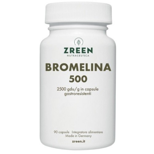 Zreen Bromelina 500 90 capsule gastroresistenti