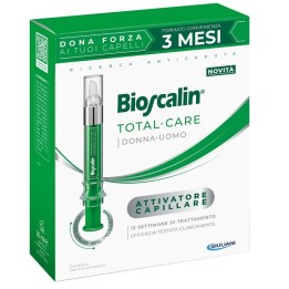 Bioscalin Total Care Attivatore Capillare + Refill - Trattamento 12 settimane 2 applicatori fiale
