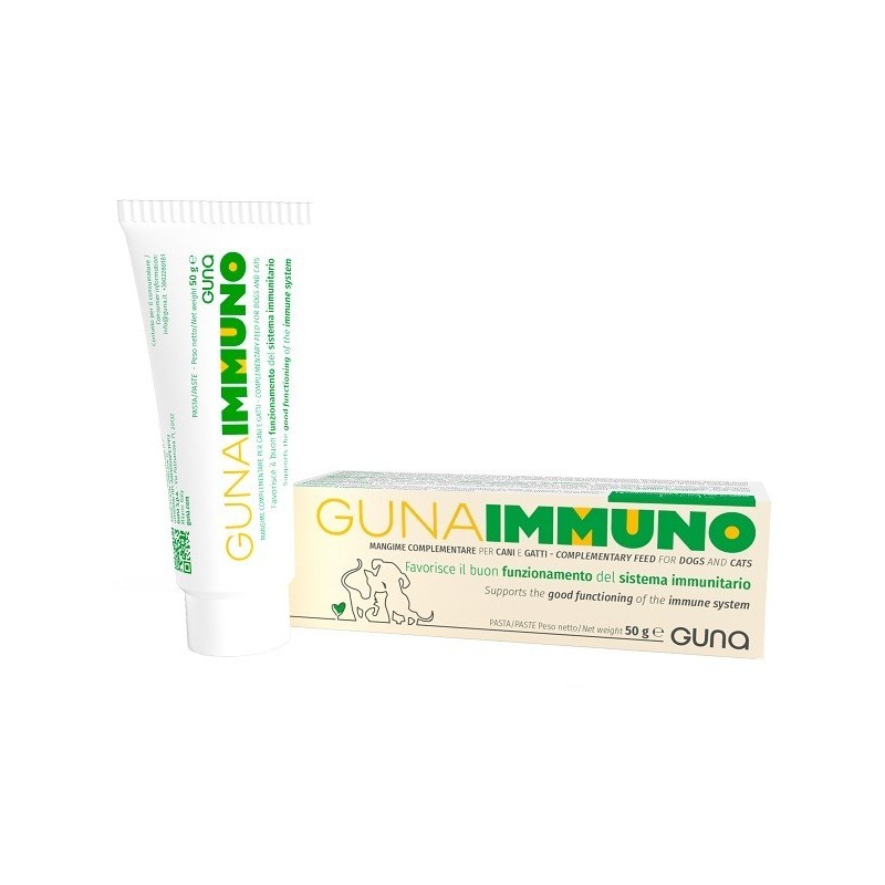 Guna Immuno Mangime Complementare per Cani e Gatti 50g