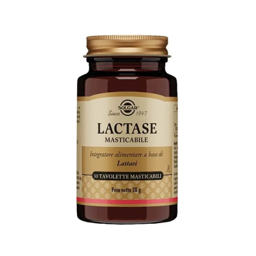 Solgar Lactase Masticabile 30 tavolette