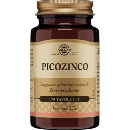 Solgar Picozinco 100 tavolette