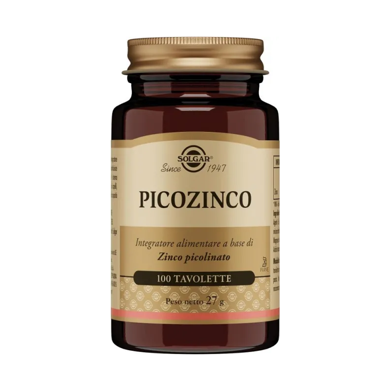 Solgar Picozinco 100 tavolette
