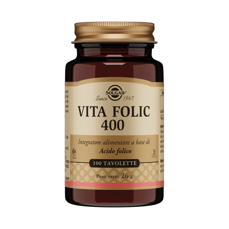 Solgar Vita Folic 400 100 tavolette