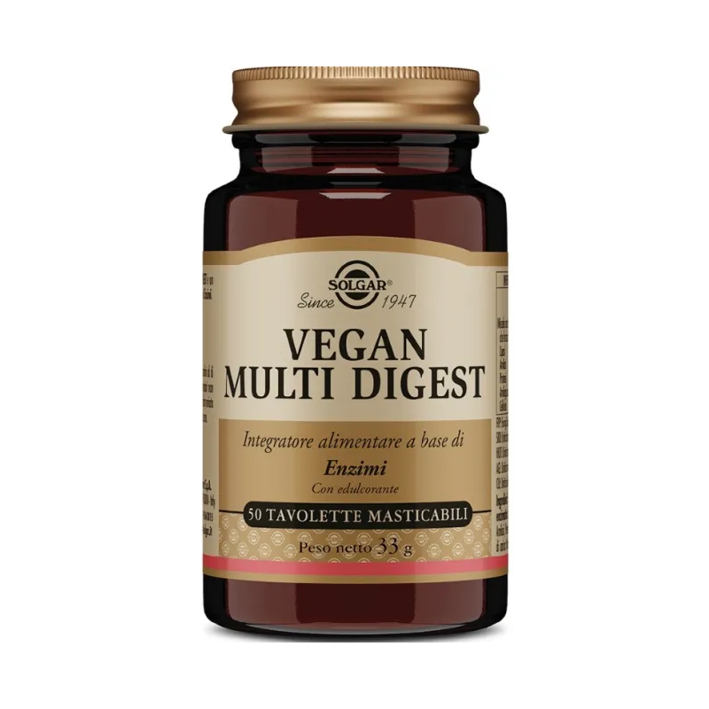 Solgar Vegan Multi Digest 50 tavolette masticabili