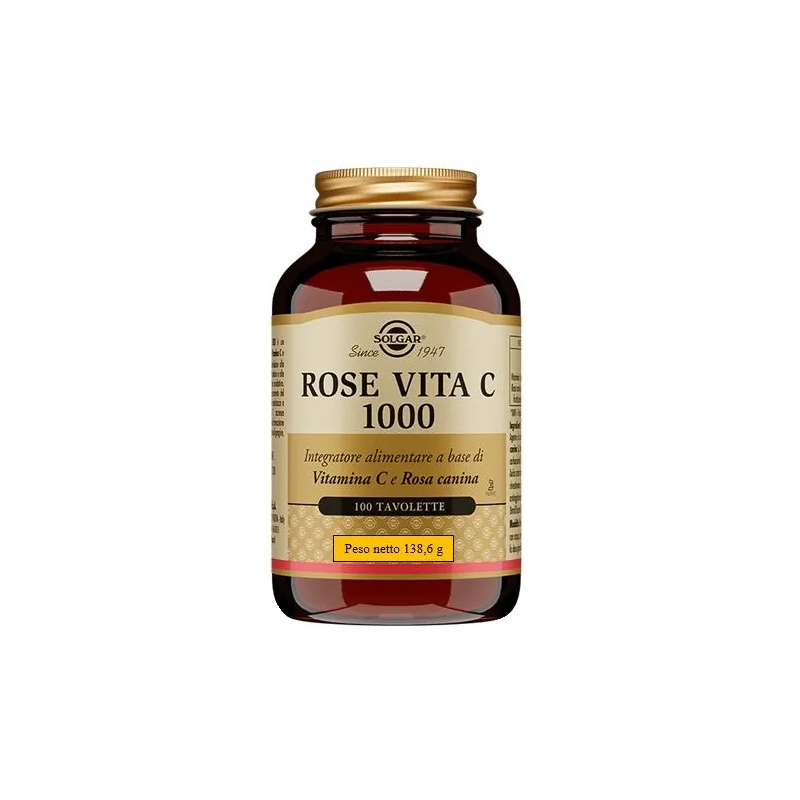 Solgar Rose Vita C 1000 100 tavolette