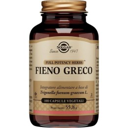 Solgar Fieno Greco 100 capsule vegetali