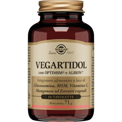 Solgar Vegartidol 60 tavolette