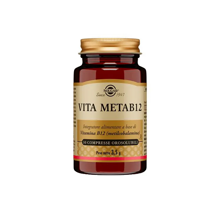 Solgar Vita MetaB12 30 compresse orosolubili