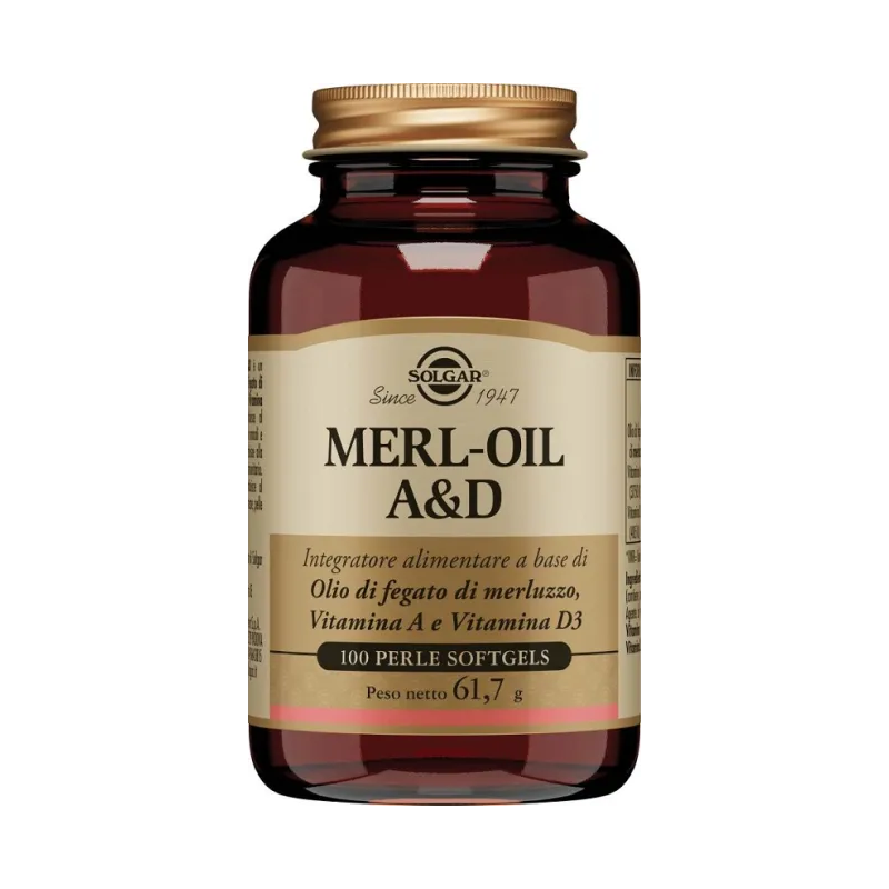 Solgar Merl-Oil A&D 100 perle softgels