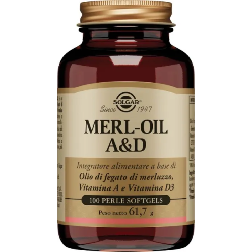Solgar Merl-Oil A&D 100 perle softgels