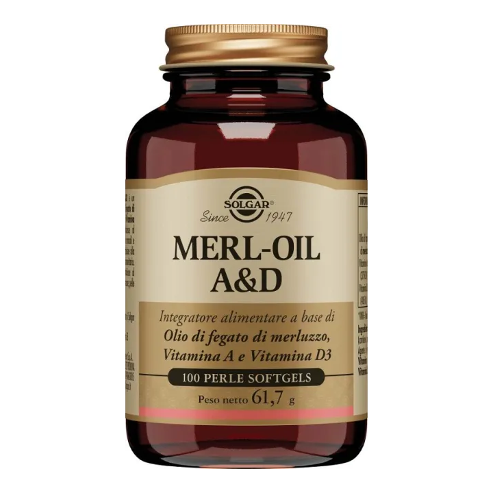 Solgar Merl-Oil A&D 100 perle softgels