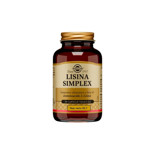 Solgar Lisina Simplex 50 capsule vegetali